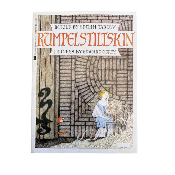 RUMPELSTILTSKIN Edith Tarcov  & Edward Gorey 1973 Scholastic PB  VGC - Picture 1 of 4